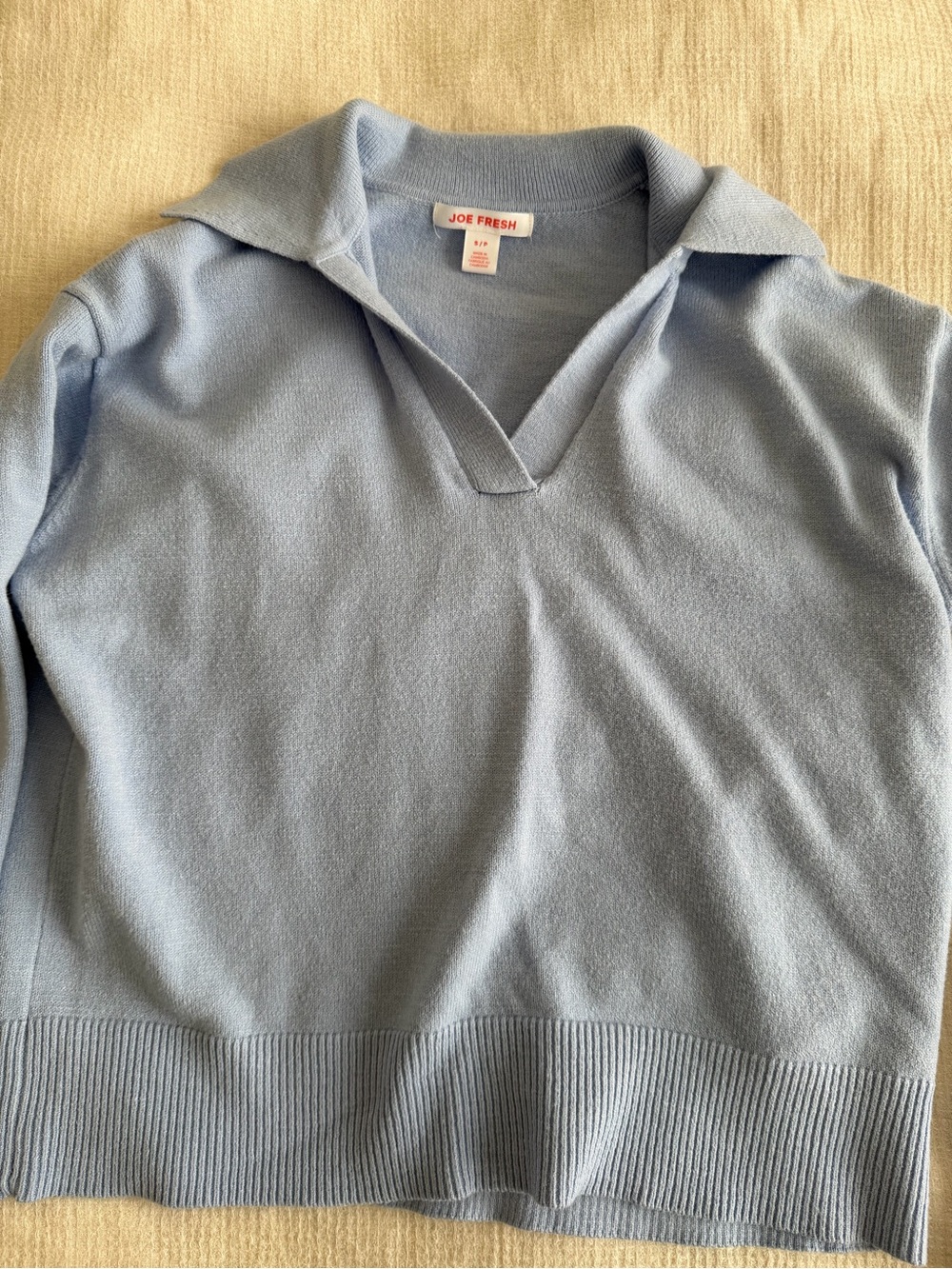 Super cute sweater light blue